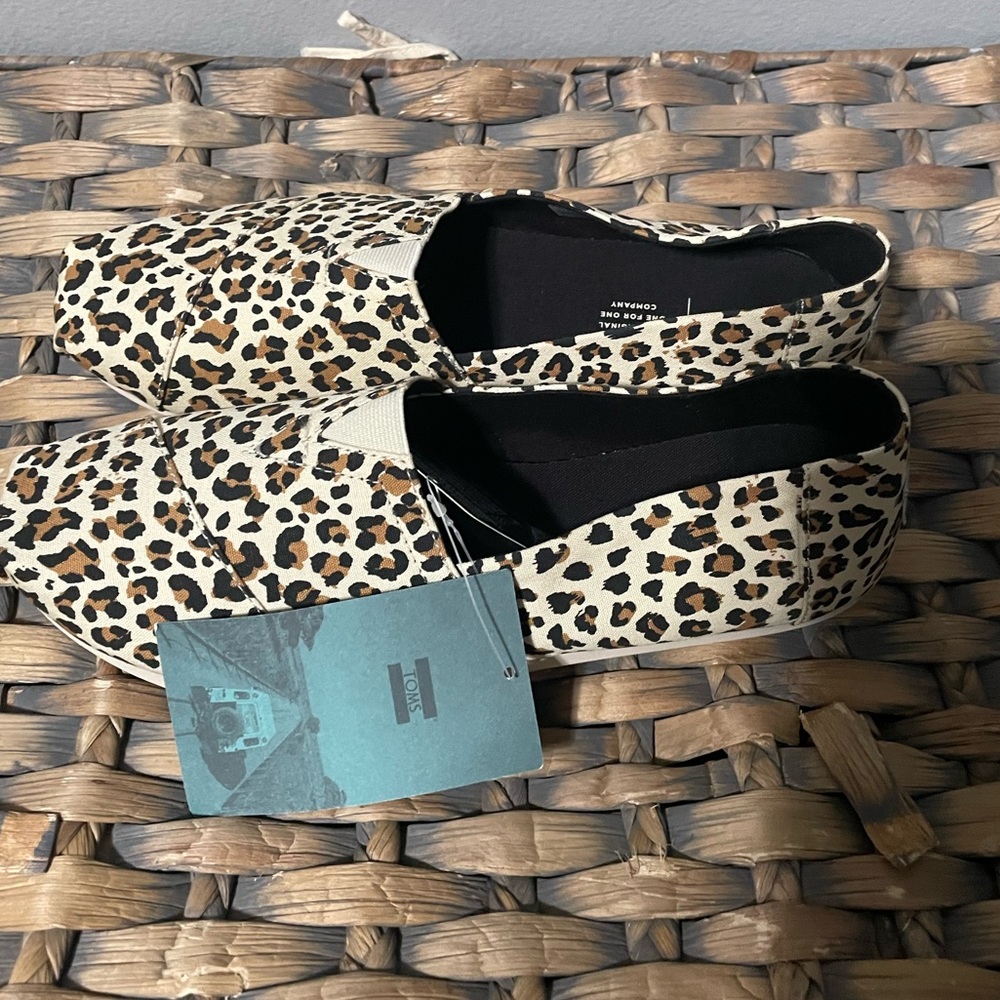 Toms Classic Birch Leopard Print